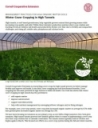 Winter Cover Cropping in High Tunnels